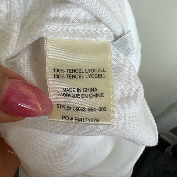 Anthropologie - Cloth & Stone White jumpsuit - Picture 6 of 6